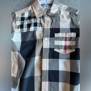 Boys Burberry Dress Shirt